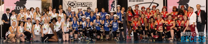2016 International WFTDA D1 Playoffs in Vancouver Winners